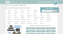 Desktop Screenshot of massachusetts.localchiros.com