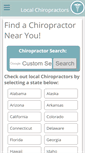 Mobile Screenshot of massachusetts.localchiros.com