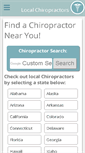 Mobile Screenshot of indiana.localchiros.com
